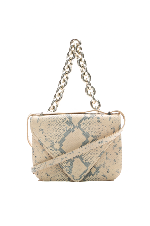 Bottega Veneta Python Mount Envelope Bag - Couture USA