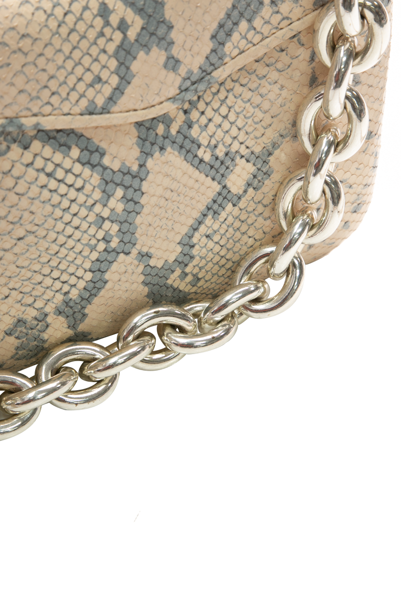 Bottega Veneta Python Mount Envelope Bag - Couture USA Bottega Veneta Python Mount Envelope Bag - Couture USA