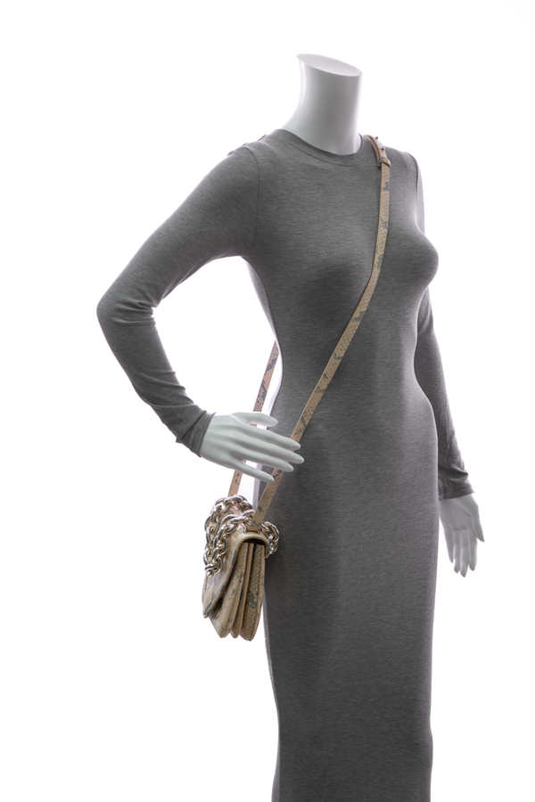 Bottega Veneta Python Mount Envelope Bag - Couture USA Bottega Veneta Python Mount Envelope Bag - Couture USA