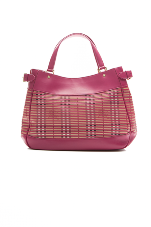 Burberry-Haymarket-Check-Stripes- Ravensdon-Medium-Tote-Bag-289992