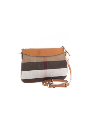 Mega Check Peyton Crossbody Bag