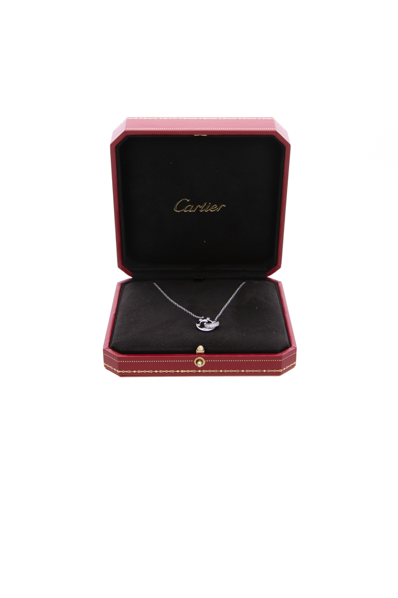 Diamond Paved Love Pendant Necklace