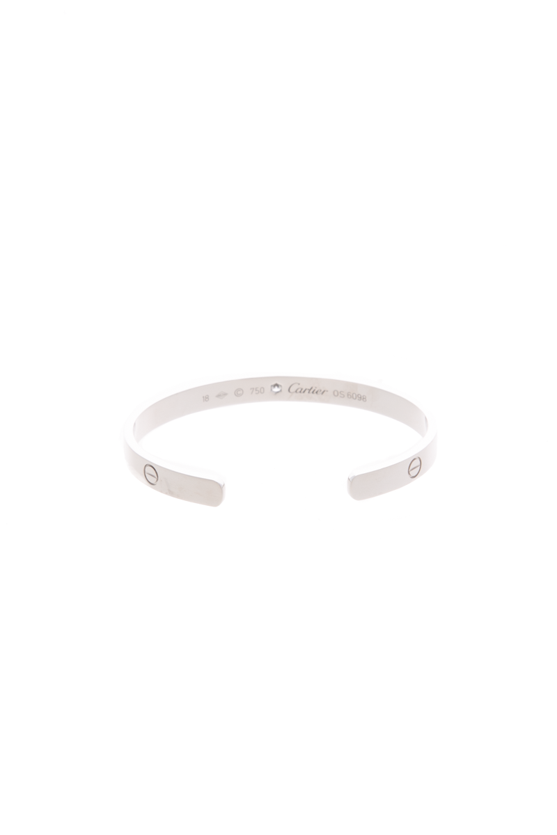 Diamond Love Cuff Bracelet - Size 18