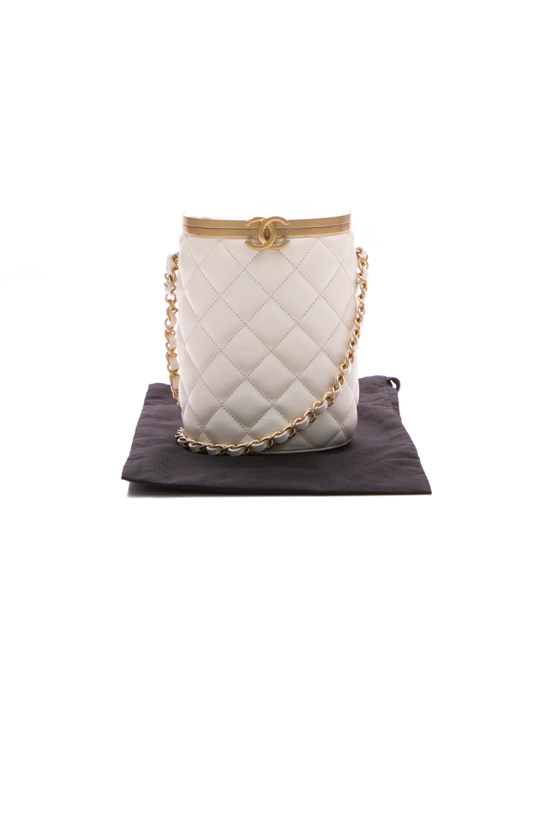 Small Vanity Crown Box Bag