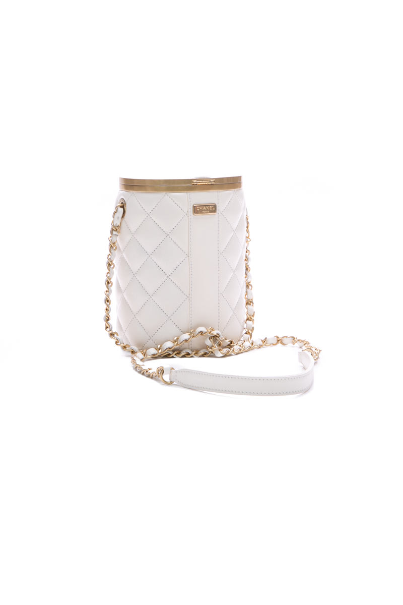 Small Vanity Crown Box Bag