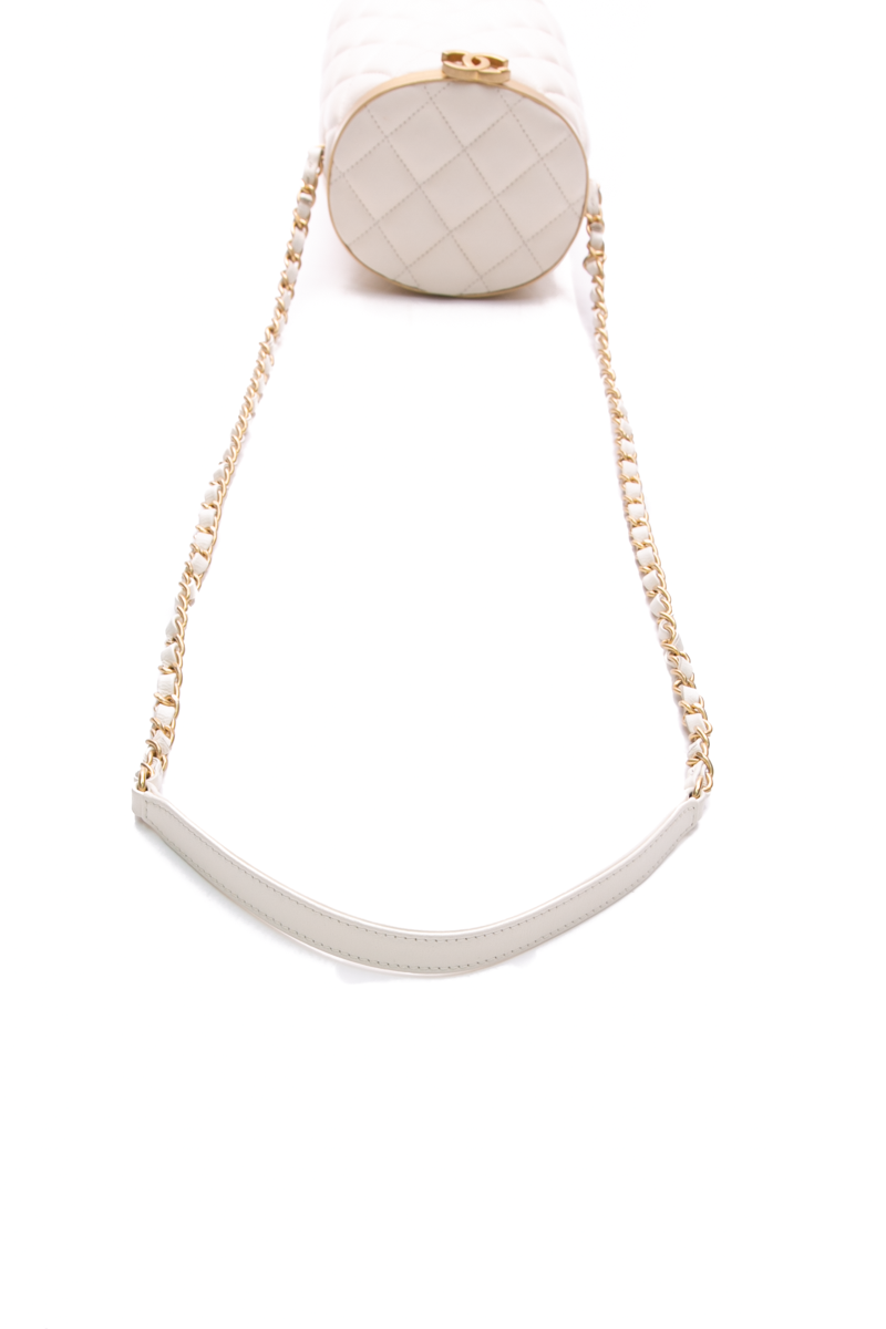 Small Vanity Crown Box Bag