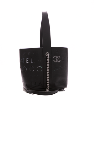 Eyelets Logo Bucket Bag