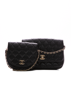 Chanel Double Side Pack Flap Bag - Couture USA Chanel Double Side Pack Flap Bag - Couture USA