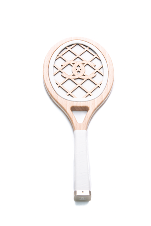 Tennis Racket Clutch with Chain