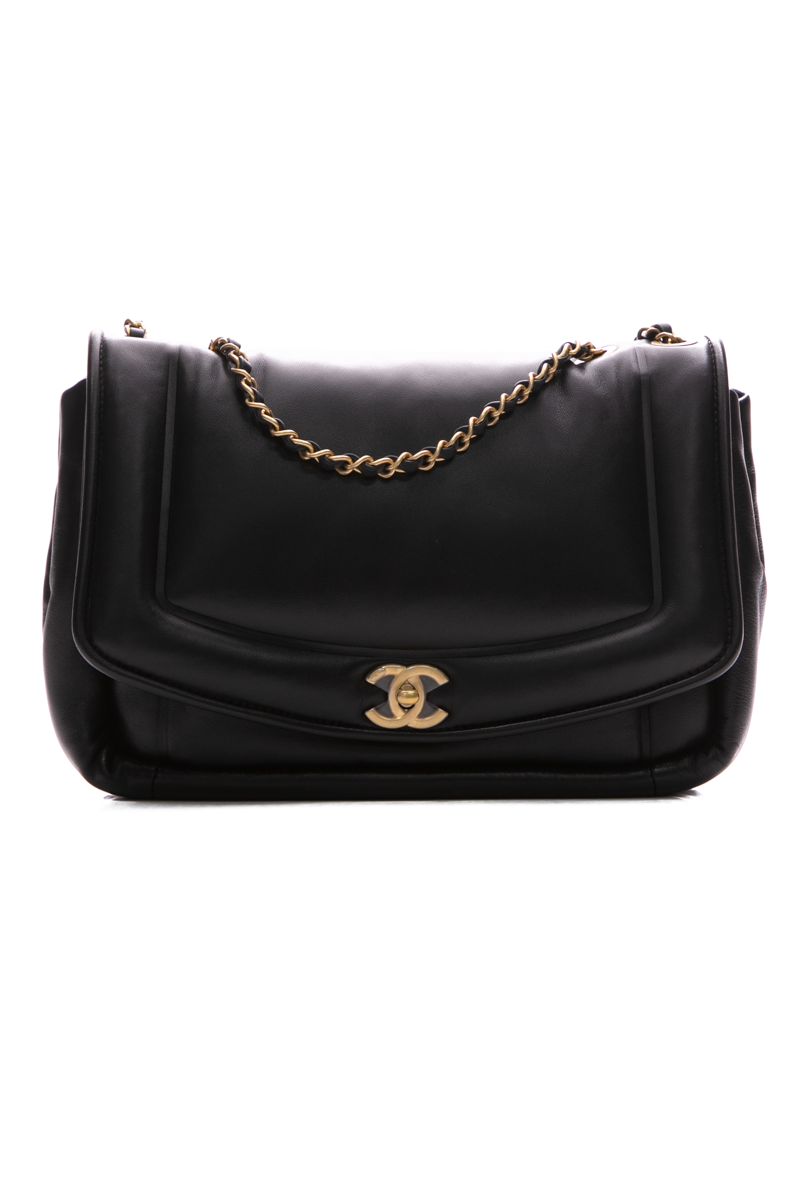 Chanel Medium Vintage Puffy Flap Bag Couture USA