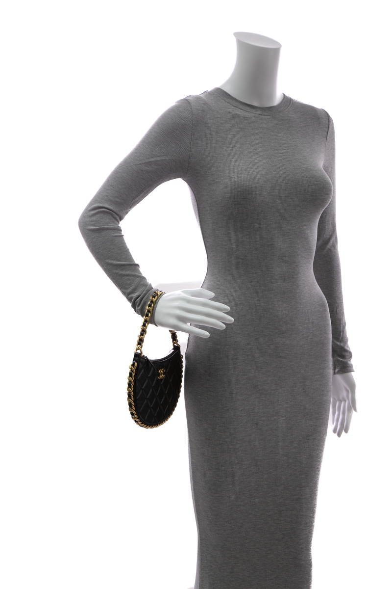 Chanel 2021 Matelasse Shoulder Bag - Black Chanel 2021 Matelasse Shoulder Bag - Black