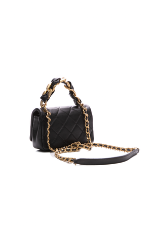 Small Entwined Chain Flap Bag