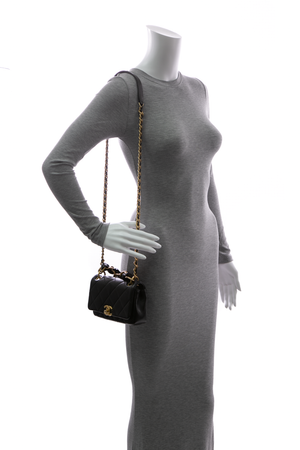 Small Entwined Chain Flap Bag