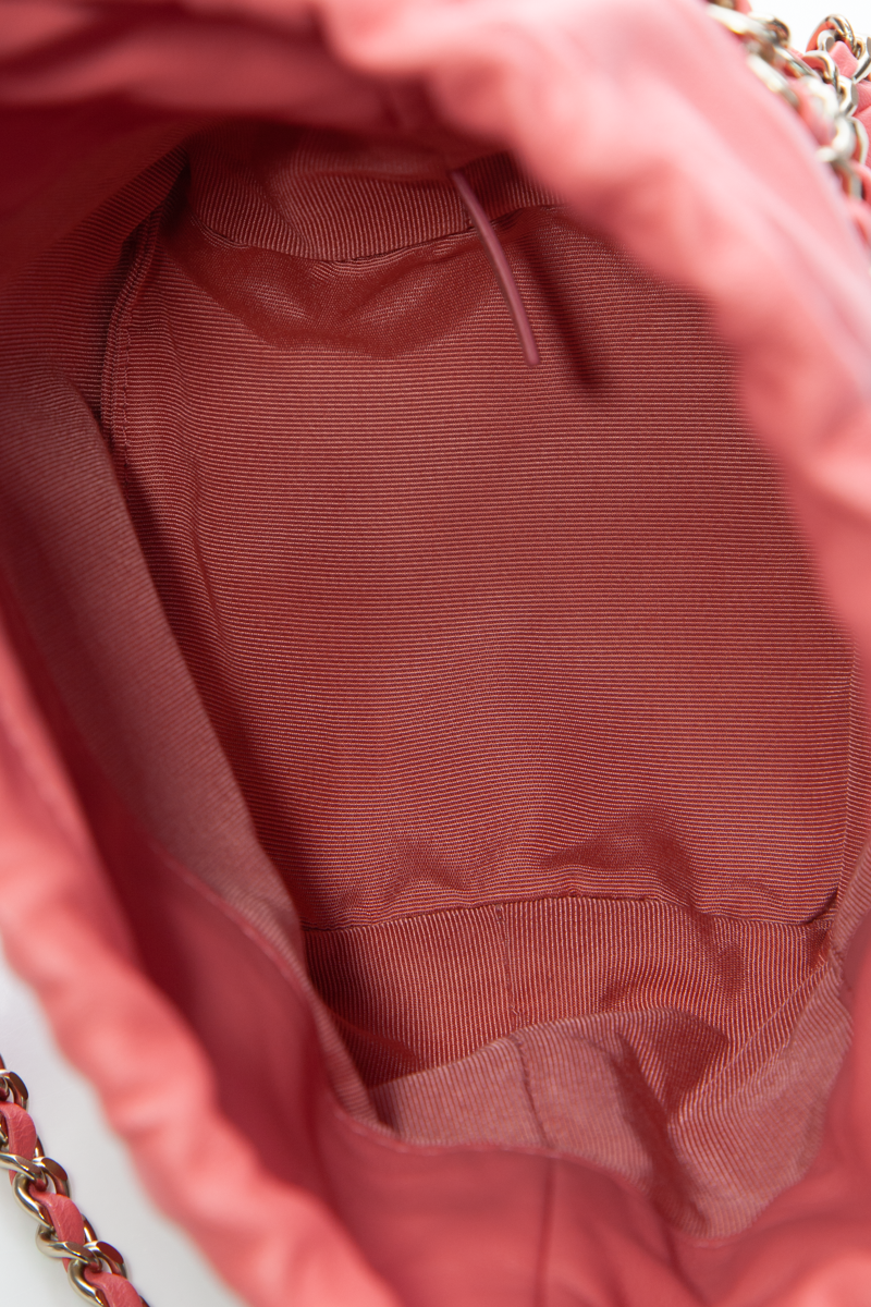 Chain Cage Bucket Bag