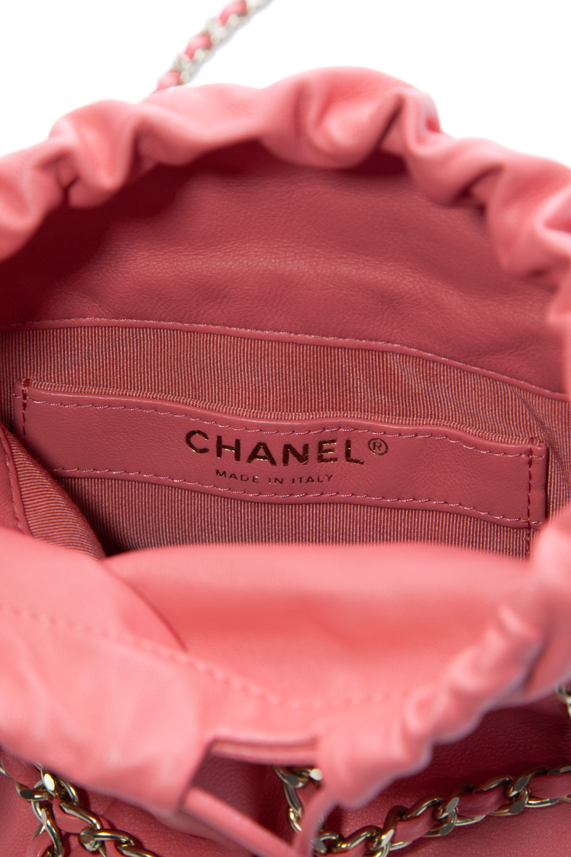 Chain Cage Bucket Bag