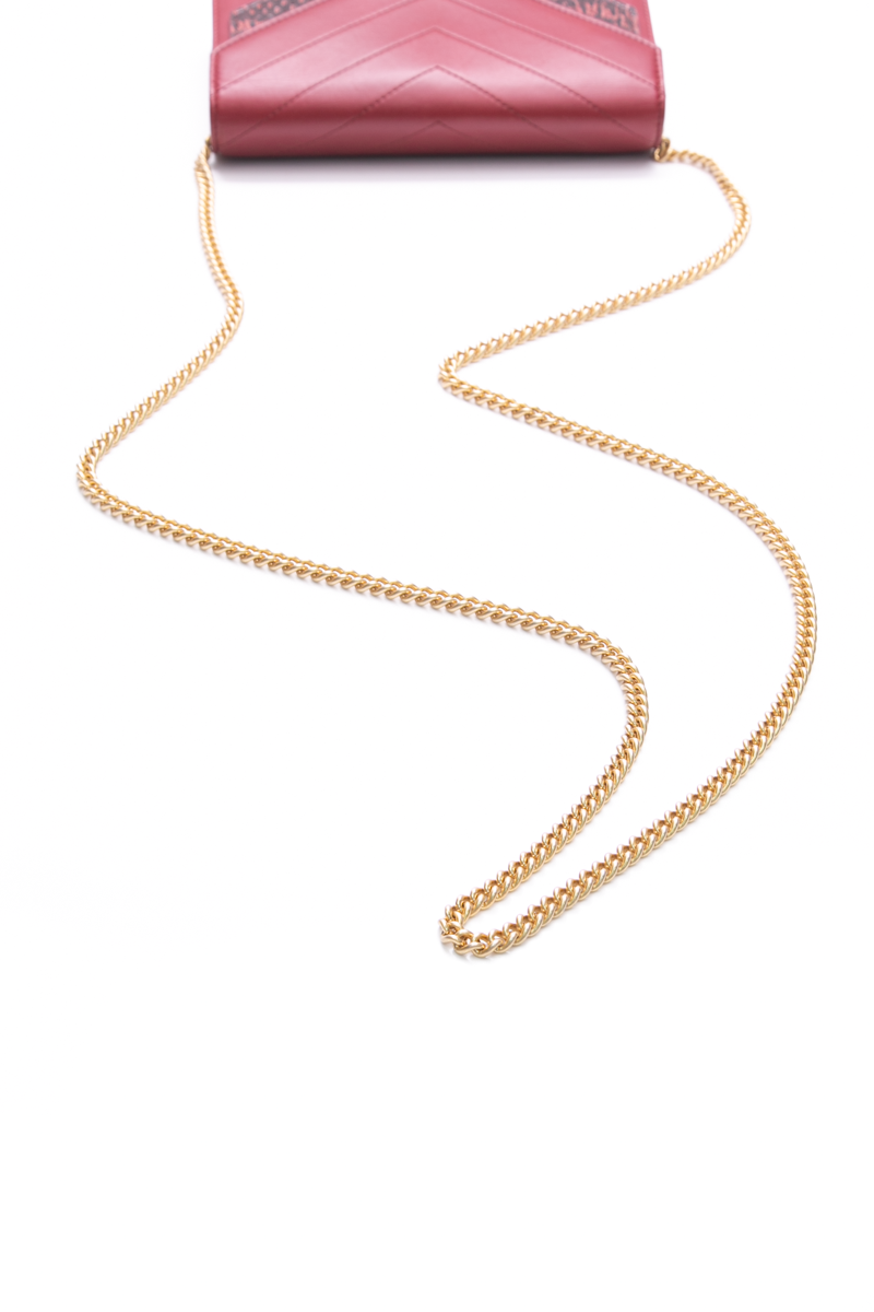 Paris-Hamburg Elaphe Double Chevron Wallet On Chain