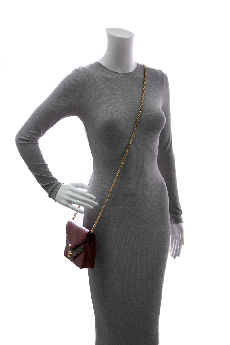 Paris-Hamburg Elaphe Double Chevron Wallet On Chain