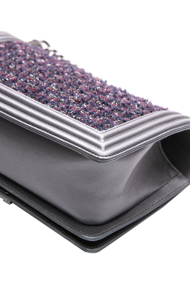 Tweed Medium Boy Bag