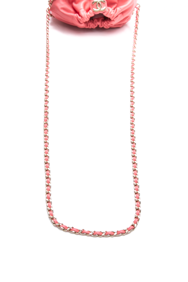 Chain Cage Bucket Bag