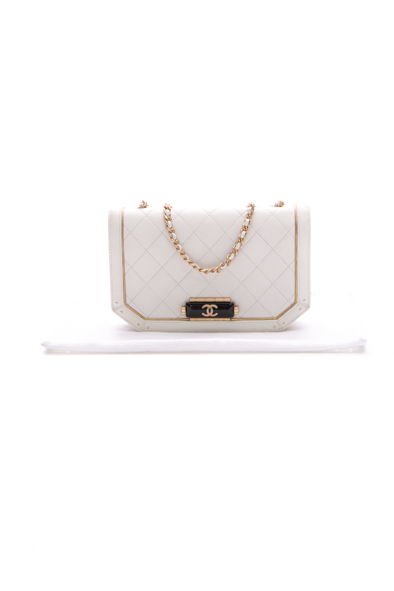 CC Clasp Flap Bag