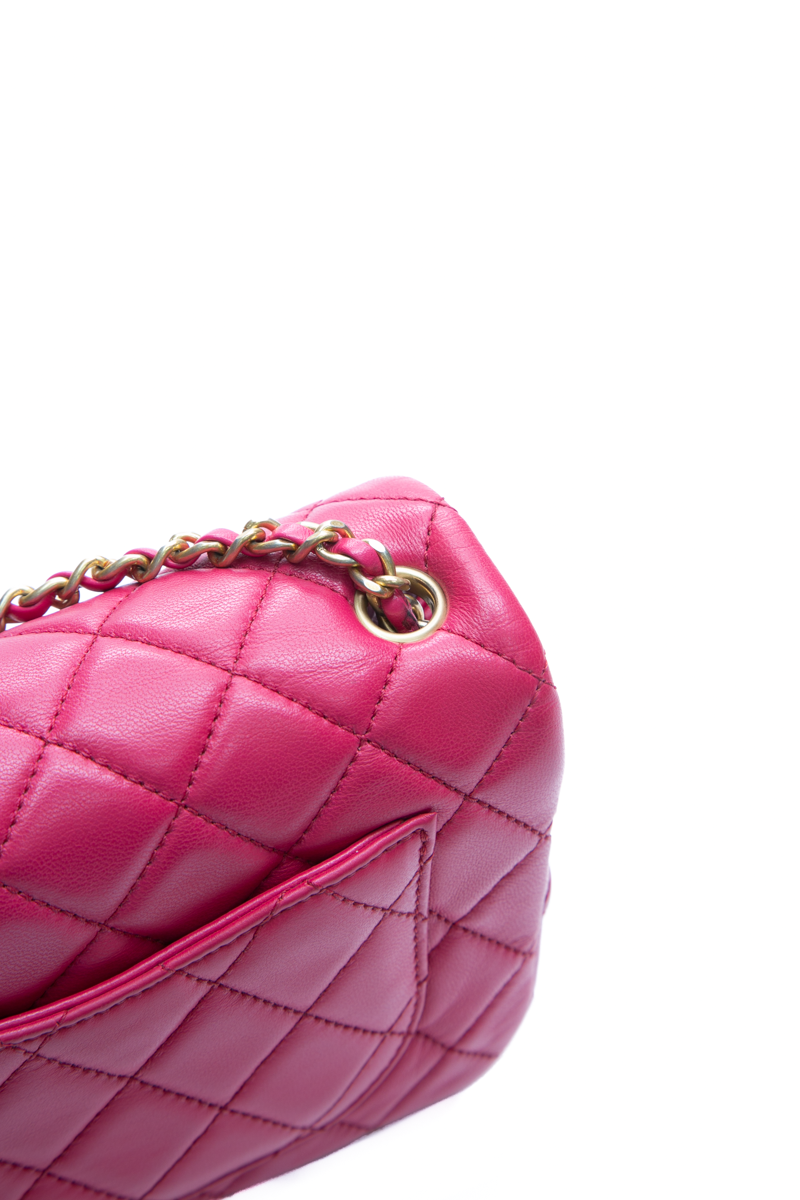 Mini Pearl Crush Flap Bag