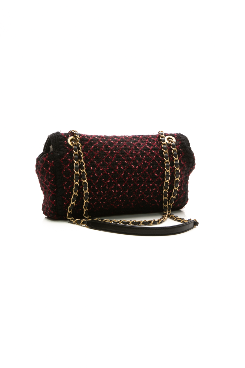 Knit Flap Bag