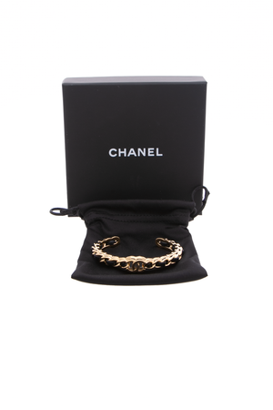 Chain CC Cuff Bracelet