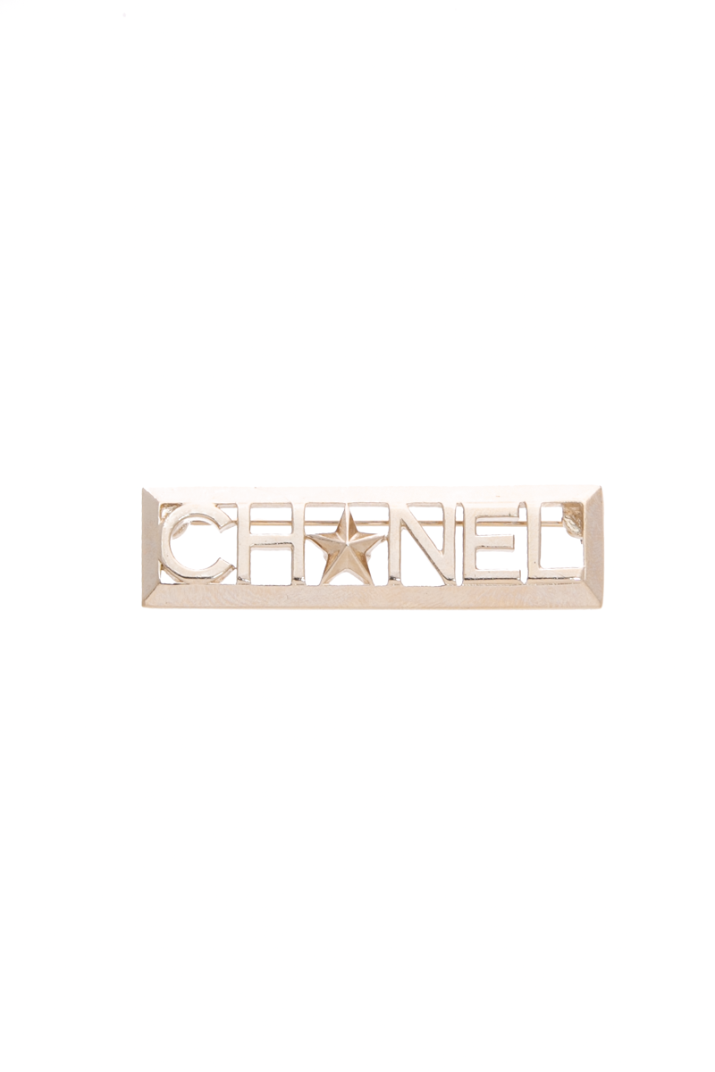 Chanel Star Logo Brooch - Couture USA Chanel Star Logo Brooch - Couture USA