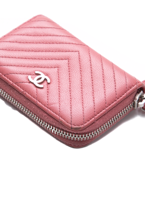 Chevron Classic Zip Coin Purse