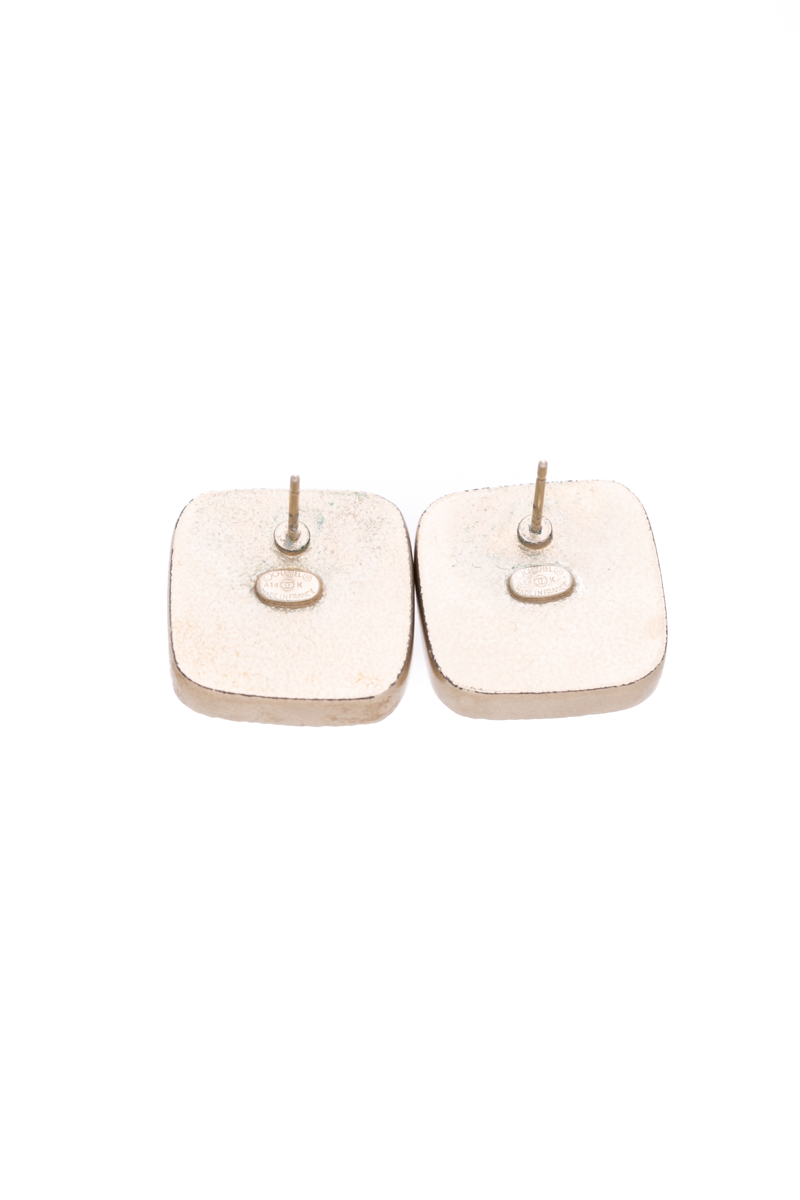 CC Square Earrings