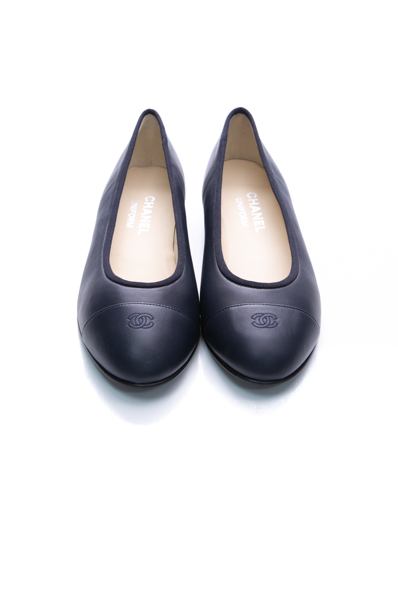 Chanel-Uniform-Ballet-Flats-Size-37-291468