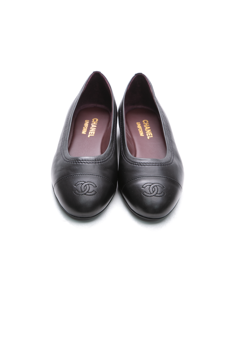 Uniform Ballerina Flats - Size 37
