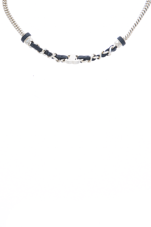 CC Turnlock Chain Choker Necklace