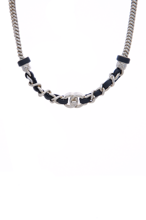 CC Turnlock Chain Choker Necklace