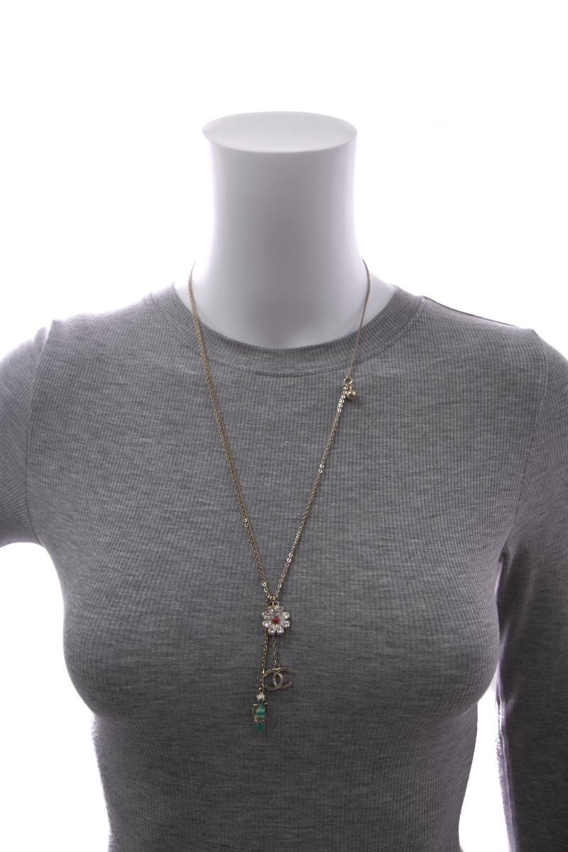 Charms Lariat Necklace