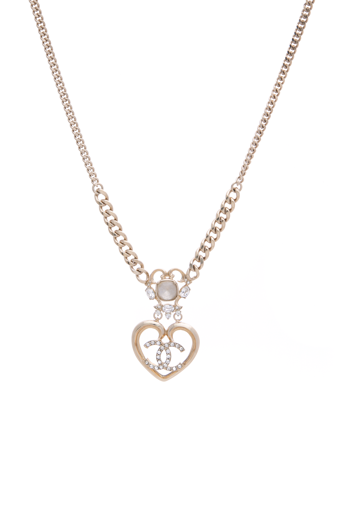 Chanel-Crystal-Glass-Heart-CC-Necklace-291346