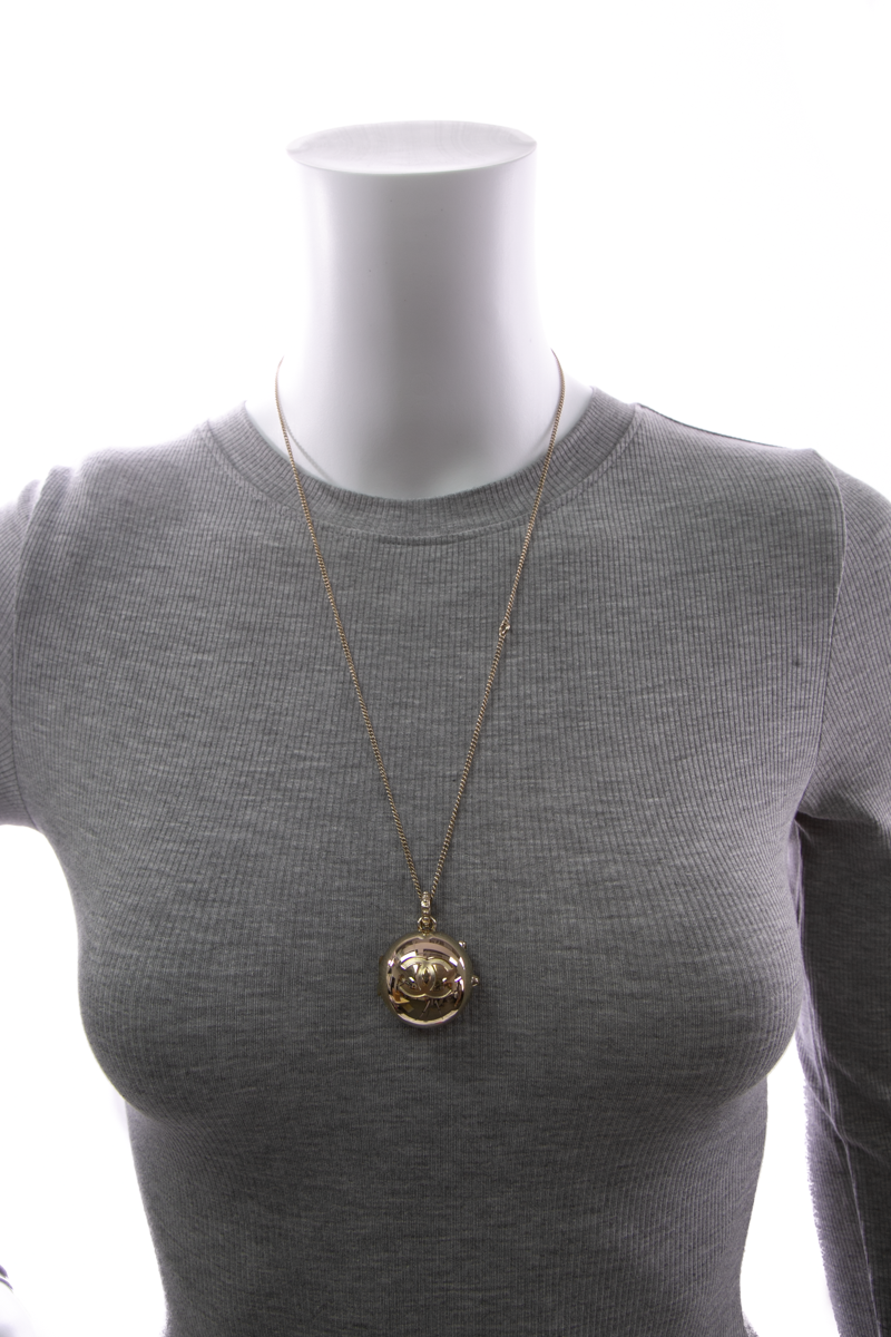CC Locket Necklace