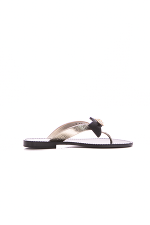 Bow Thong Sandals - Size 37.5