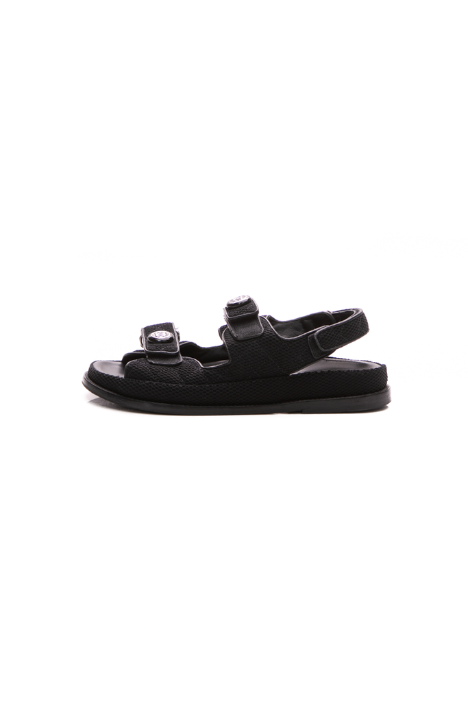Chanel CC Dad Sandals - Size 38 - Couture USA