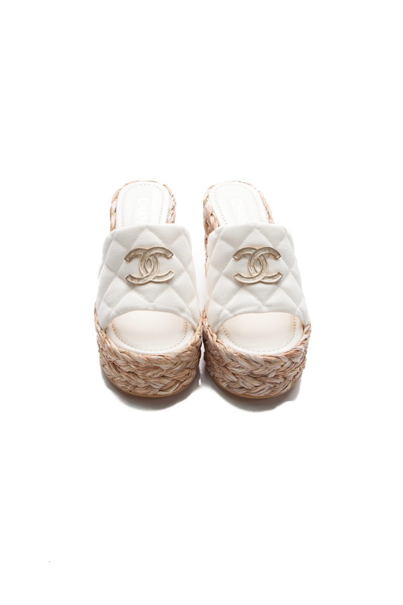 Chanel-CC-Platform-Mule-Sandals-Size- 38-289879