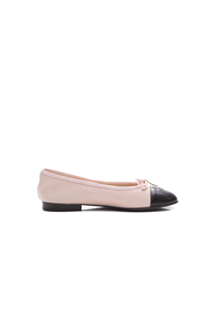 Cap Toe Ballet Flats - Size 38