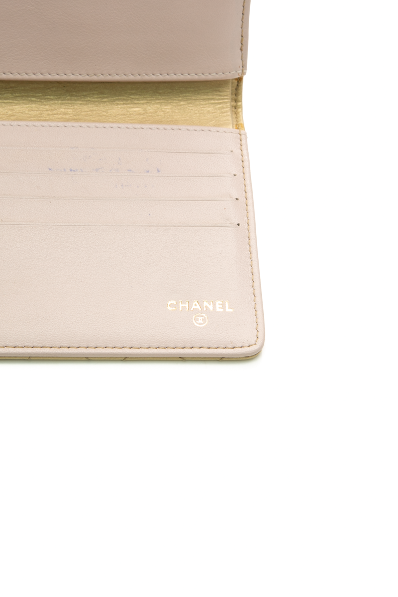 CC Quilted Long Wallet