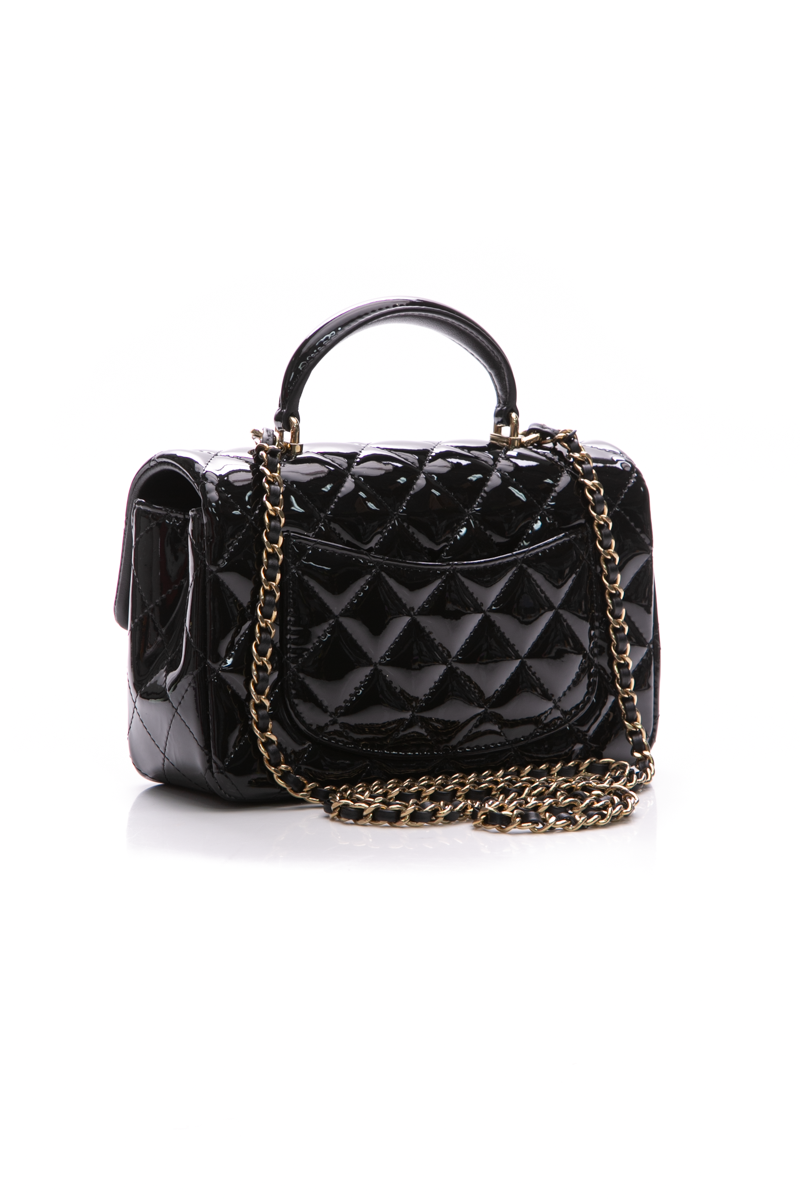 Mini Classic Flap Bag With Top Handle
