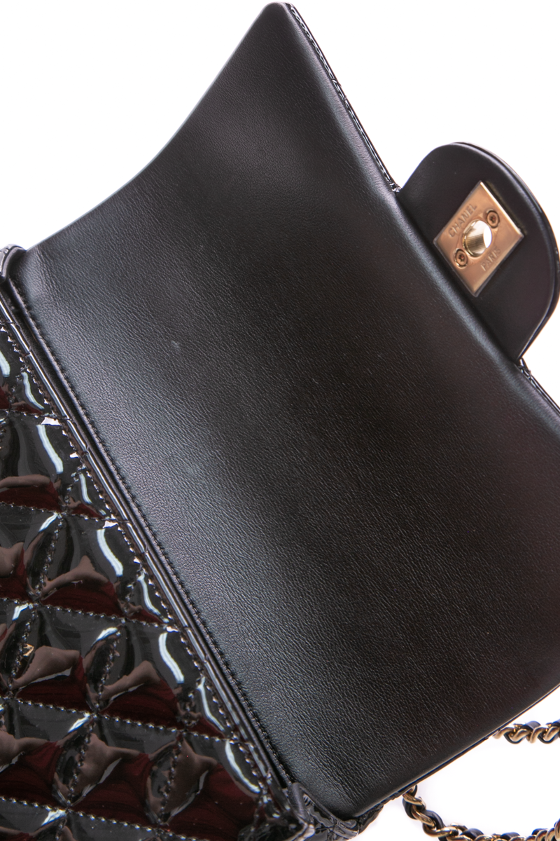 Mini Classic Flap Bag With Top Handle