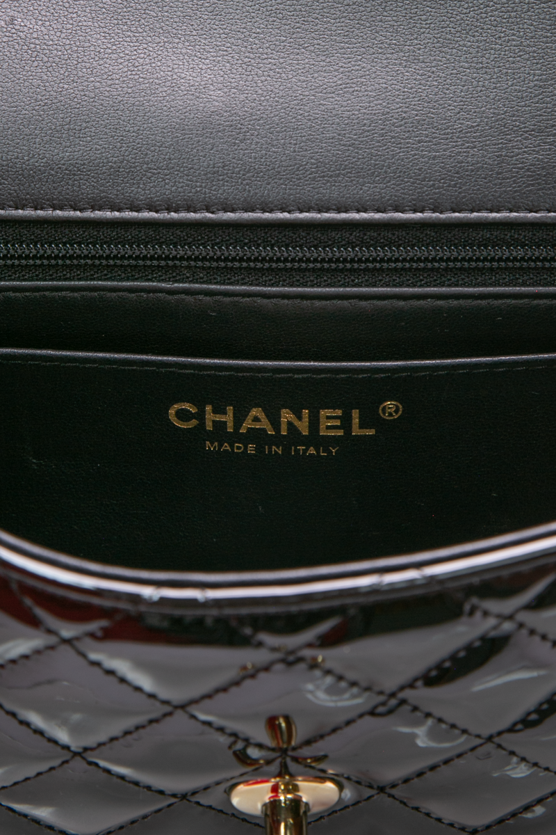 Mini Classic Flap Bag With Top Handle