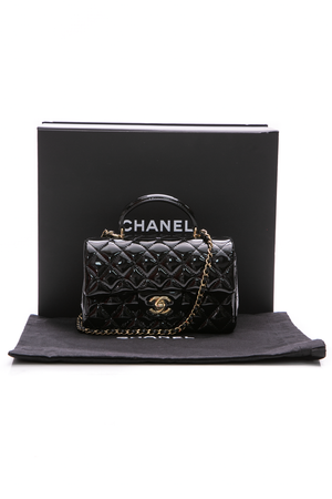 Mini Classic Flap Bag With Top Handle