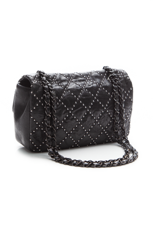 Paris Dallas Classic Studded Flap Bag