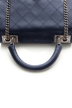 Urban Luxury Top Handle Flap Bag