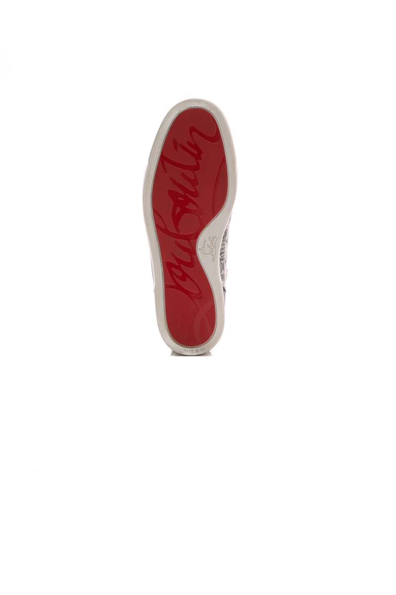 Flat Calf Plan De Paris High Top Sneakers - Size 40