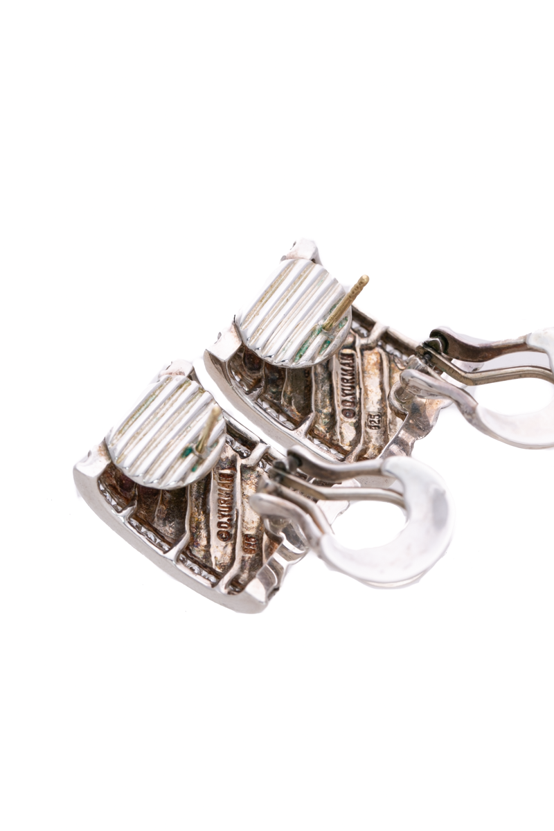 Diamond Cable Earrings